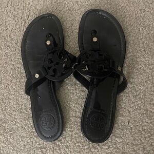 Tory Burch Black Miller Sandals